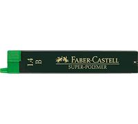 FABER-CASTELL 121411 Mina SUPER-POLYMER 1.4mm B, Astuccio 6