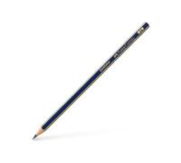Faber-Castell 1221 - Matita in grafite 6B, confezione da 12 pezzi
