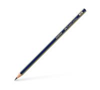 Faber-Castell 1221 - Matite di grafite 5B, confezione da 12 pezzi