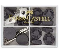 Faber-Castell 123131 - Ruote dentate di ricambio per compasso, 2 Pezzi