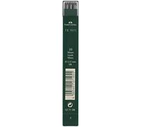 Faber-Castell 127106 - 10 mina per matita TK 9071, spessore mina: 3,15 mm, grado di durezza: 6B