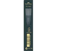 Faber-Castell 127112 - 10 matite a frizione TK 9071, spessore mina: 2,0 mm, durezza: 2H