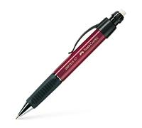 Faber-Castell 130731 - Matita meccanica GRIP PLUS, spessore mina: 0,7 mm, colore fusto: rosso metallizzato
