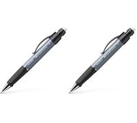 Faber-Castell 130789 - Portamine Grip Plus, 0,7 mm, grigio pietra, 1 pezzo (Confezione da 2)
