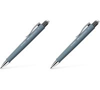 Faber-Castell 133388 - Portamine Poly Matic, 0,7 mm, grigio, 1 pezzo (Confezione da 2)