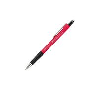Faber-Castell 134726 - Portamine a scatto Grip 1347, tratto: 0,7 mm, colore del fusto: rosso, 1 Pezzo