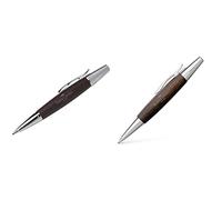 Faber Castell 138381 Portamine e-motion chrome wood, legno di pero moka 148381 P