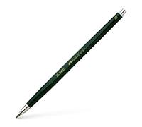 Faber-Castell 139402 - Matita a scatto TK 9400, spessore mina: 2 mm, durezza: 2B, colore fusto: verde, 1 pz.