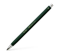 Faber-Castell 139406 - Matita a scatto TK 9400, spessore mina: 3,15 mm, durezza: 6B, colore fusto: verde