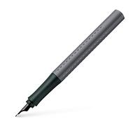 Faber-Castell 140944 Penna stilografica Grip Edition, con spessore M, 1 pezzo, di colore antracite