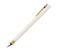 Faber-Castell 141441 - Penna stilografica Neo Slim, pennino F, oro marshmallow