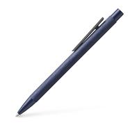 Faber-Castell 146165 - Penna a sfera Neo Slim alluminio, larghezza pennino M, blu scuro