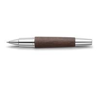 Faber-Castell 148 215 - e-motion Rollerball legno/cromo, punta in metallo: 0.7 m