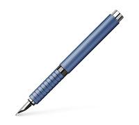 Faber-Castell 148440 - Penna stilografica Essentio, misura media, colore: Blu