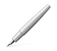 Faber-Castell 148672 Penna stilografica e-motion Pure Silver, EF