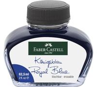 Faber-Castell 148701 - Barattolo di inchiostro per strumenti di scrittura con convertitore, blu reale, 62,5 ml, 1 pezzo