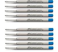 Faber-Castell 148741, refill per penna a sfera, tratto medio, blu Blu