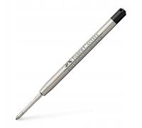 Faber-Castell 148742 - Refill per penna a sfera B, confezione da 10 pezzi, nero