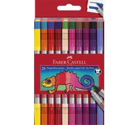 Faber-Castell 151119 Double-Ended Colour Felt Tip Pen Single 20 EU