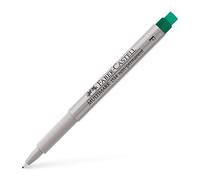 FABER-CASTELL 151463 - Pennarello Multimark F, non permanente, verde, 1 pezzo