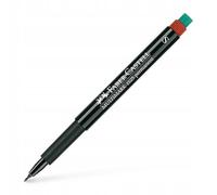 Faber-Castell 152321 - Marcatore Multimark S, permanente, rosso