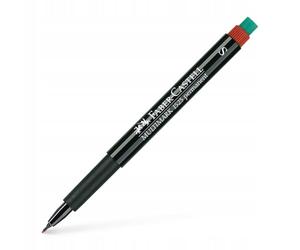 Faber-Castell 152321 - Marcatore Multimark S, permanente, rosso