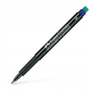 Faber-Castell 152351, Marcatore permanente, 0,4 mm, Colore blu, 1 pezzo