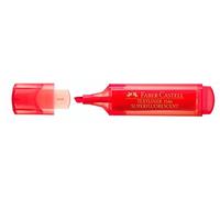 Faber-Castell 154621 - Evidenziatore Textliner 1546, ricaricabile, rosso