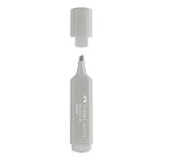 Faber-Castell 154634 - Evidenziatore Textliner 1546, ricaricabile, grigio seta