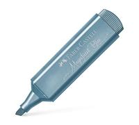 Faber-Castell 154647 - Evidenziatore TL 46, blu ghiaccio metallizzato, 1 pezzo