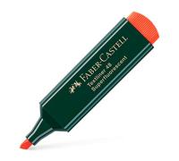 Faber-Castell 154815 - Evidenziatore Textliner 48, ricaricabile, arancione, 1 pezzo