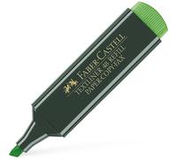 Faber-Castell 154863 evidenziatore 1 pz Punta smussata Verde