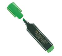 Evidenziatore Textliner 48 - punta di 3 differenti larghezze: 5,0-3,0mm-1,0mm - verde - Faber Castell