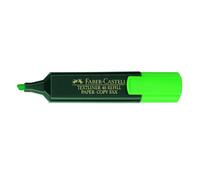 Faber-Castell 154863 - Evidenziatore Textliner 48, ricaricabile, verde, 1 pezzo