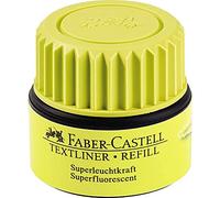 Faber-Castell 154907 - Refill per evidenziatore, giallo, per gli evidenziatori 1543, 1546 e 1548