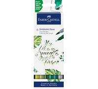 Faber-Castell - Gofa Aqua Dual Marker Lettering Set Jung (164517) Toy NUOVO