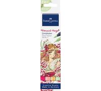 Faber-Castell 164722 - Set di pennarelli Goldfaber Sketch, 4 pennarelli a base di alcool con punta a pennello e punta fine, Romantic Manga Collection Set n. 2