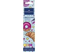 Faber-Castell 164817 - Pennarelli Goldfaber Sketch, 4 pennarelli a base di alcool con punta a pennello e punta fine