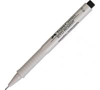 Faber-Castell 166699 - Penna a inchiostro Ecco Pigment 0,6 mm, nero, 1 pz.
