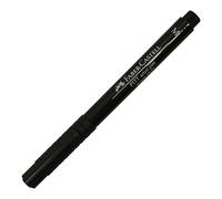 Faber-Castell 167399 - Penna a inchiostro Pitt artist, larghezza tratto M, colore 199, nero, 1 pz.