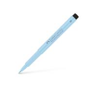 Faber-Castell 167448 - Pennello Pitt artist, larghezza linea B, colore 148, blu ghiaccio