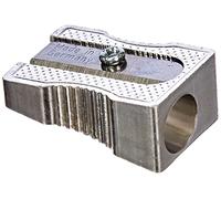 Faber-Castell 183100 - Temperino in metallo 50-31 per matite e pastelli colorati