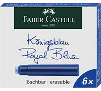 Faber Castell 82.4276 Ricariche di inchiostro Blue 6 pezzi