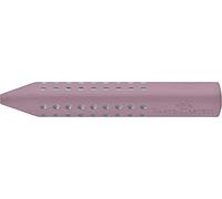 Faber-Castell 187044 - Gomma triangolare Grip 2001, rosa shadows, 1 pezzo