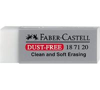 Faber-Castell Confezione da 3 gomme plastica Dust-Free senza PVC 62 x 22 x 13 mm Grigio