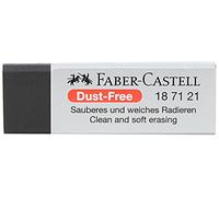 Faber-Castell Gomme antipolvere in plastica - Lotto di 5 - Nero