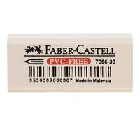 Faber-Castell 188630 - Gomma in PVC 7086, 30 pezzi