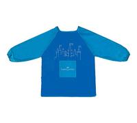 Faber-Castell 201203 - Grembiule da pittura per bambini, misura 110 cm, blu, grembiule da pittura per proteggere gli indumenti