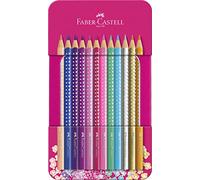 Faber-Castell - Sparkle colour pencil,12 pc in tin box (201737) 12er Metalletui