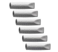 FABER-CASTELL 205049 - Tappo per gomma 2001 Eraser Grip, 12 gomme da cancellare a clip